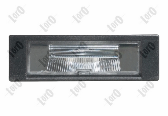 Iluminare numar de circulatie