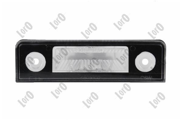 Iluminare numar de circulatie