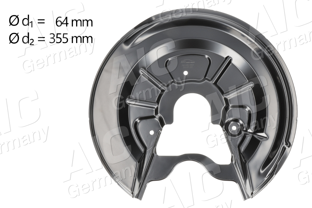 Protectie stropire disc frana