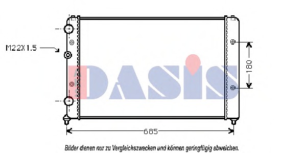 Radiator racire motor