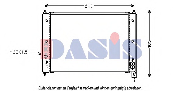 Radiator racire motor