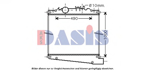 Radiator racire motor