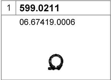 Set montare toba esapament