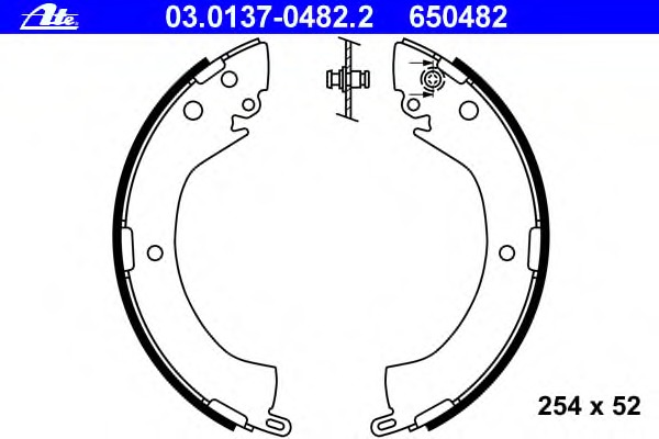 Set saboti frana frana de mana