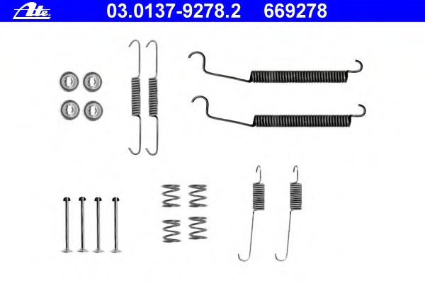 Set accesorii sabot de frana