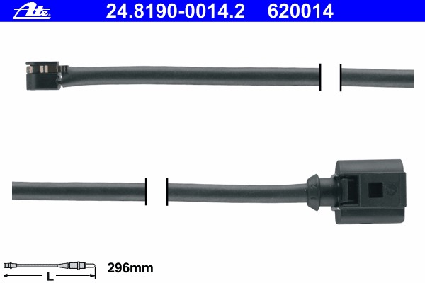 Senzor uzura placute frana fata st./dr.