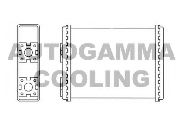 Schimbator caldura incalzire habitaclu