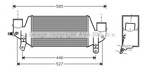 Intercooler compresor