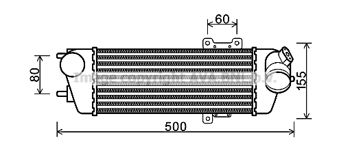 Intercooler compresor