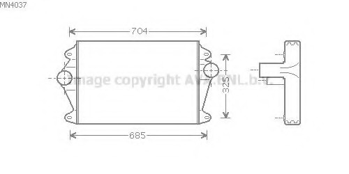 Intercooler compresor
