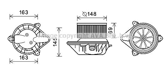 Ventilator habitaclu
