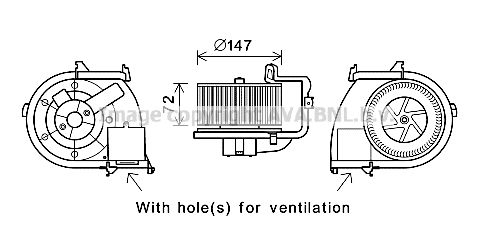 Ventilator habitaclu