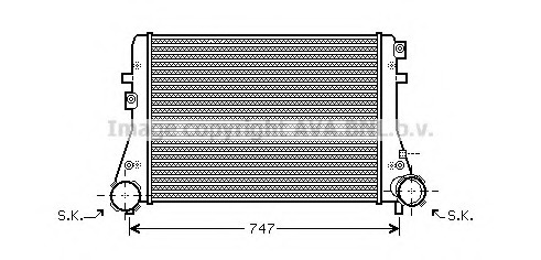 Intercooler compresor
