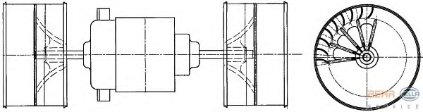 Ventilator habitaclu