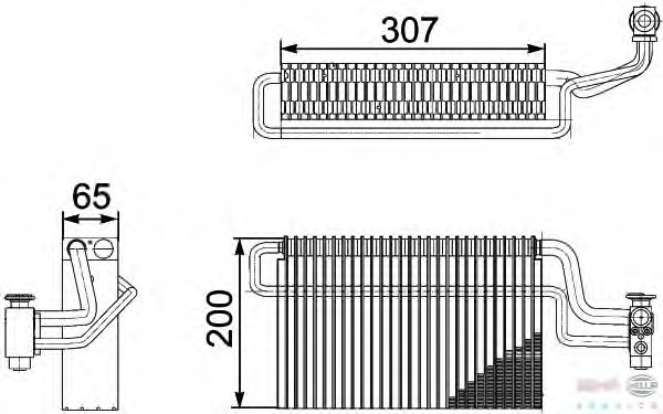 Evaporator aer conditionat