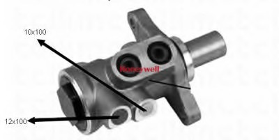 Pompa centrala frana