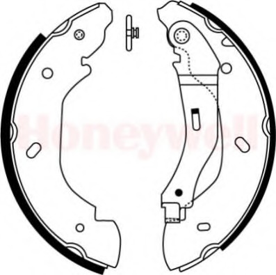 Set saboti frana frana de mana