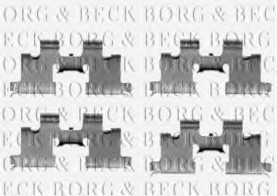 Set accesorii placute frana