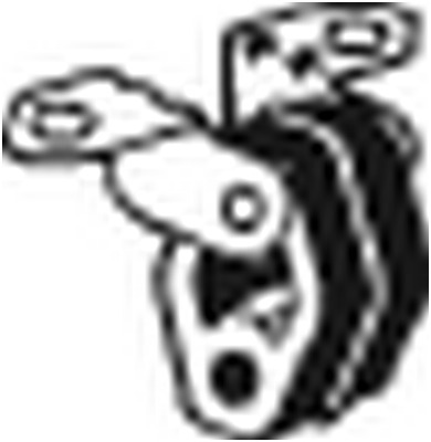 Tampon cauciuc amortizor esapament