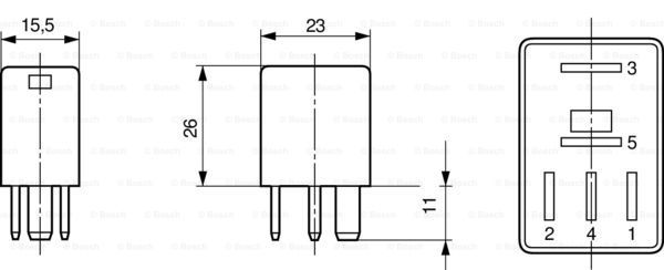 Unitate de control, senzor de ploaie