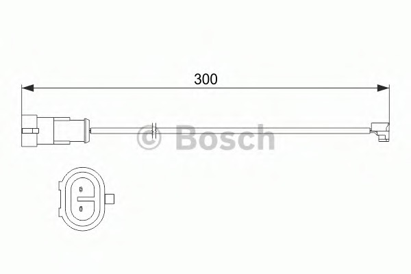 Senzor de avertizare uzura placute de frana