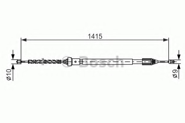 Cablu frana de parcare