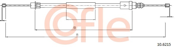 Cablu frana de parcare