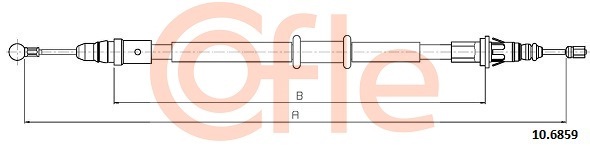 Cablu frana de parcare