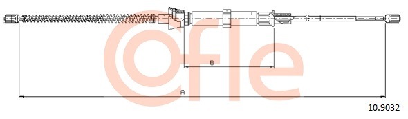 Cablu frana de parcare
