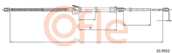Cablu frana de parcare