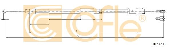 Cablu frana de parcare