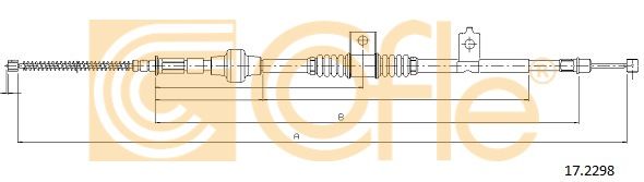 Cablu frana de parcare