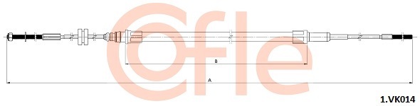 Cablu frana de parcare