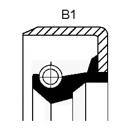 Simering butuc roata