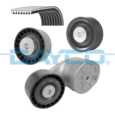 Set curea transmisie cu caneluri