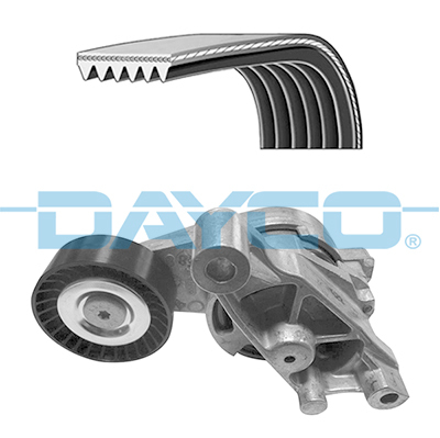 Set curea transmisie cu caneluri
