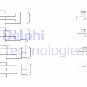 Set contacte avertizare uzura placuta frana