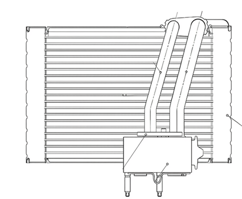 Evaporator aer conditionat