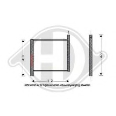 Radiator racire motor