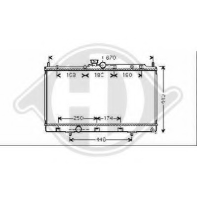 Radiator racire motor