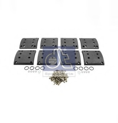 Set garnituri de frictiune frana tambur