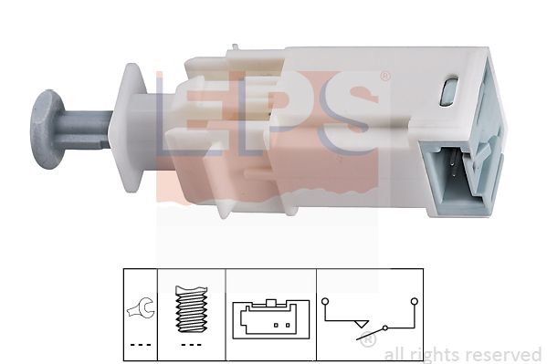 Comutator lumini frana