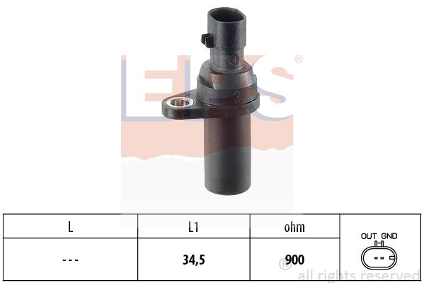 Senzor impulsuri arbore cotit