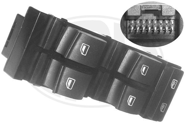 Comutator macara geam