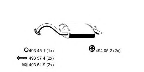 Toba esapament finala