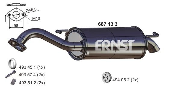 Toba esapament finala