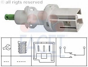 Comutator lumini frana