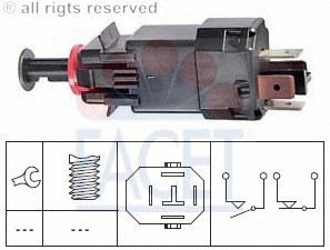 Comutator lumini frana