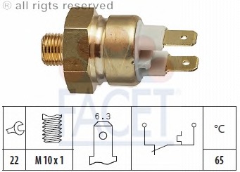 Comutator temperatura racire