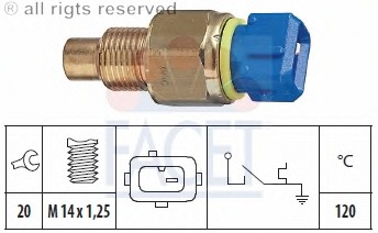 Comutator temperatura racire